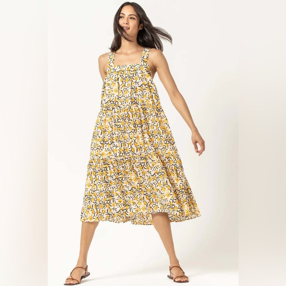 Lilla P Peplum Seam Tank Dress